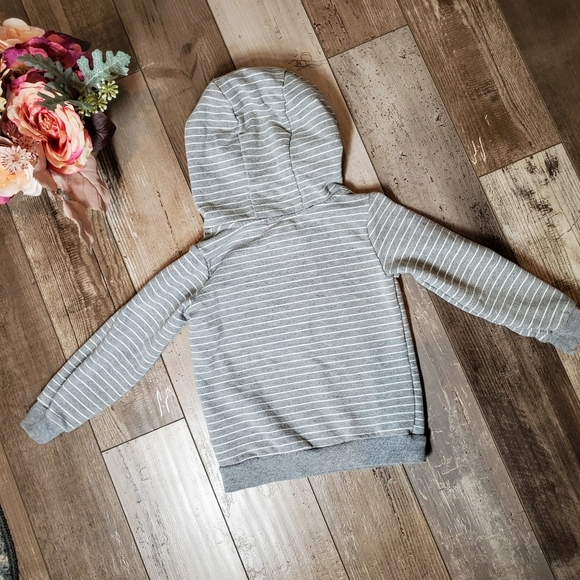 Tommy Bahama Hooded Top Gray White Striped Volkswagon Hippie Van Size 4T NWOT - Picture 12 of 14